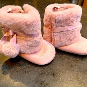 Adorable baby booties size 9-12 months